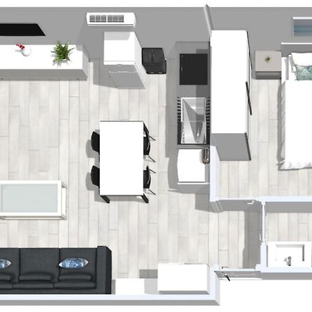 Roses Apartments 1 - Vista Mar Lateral - 1Habitacion 外观 照片