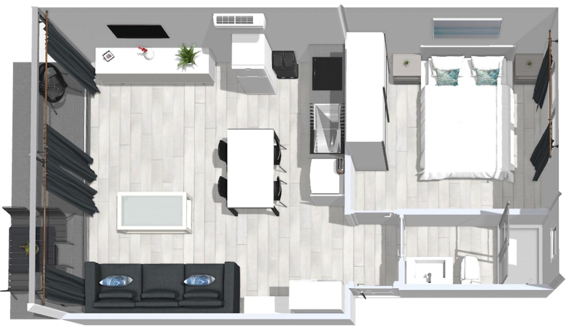 Roses Apartments 1 - Vista Mar Lateral - 1Habitacion 外观 照片